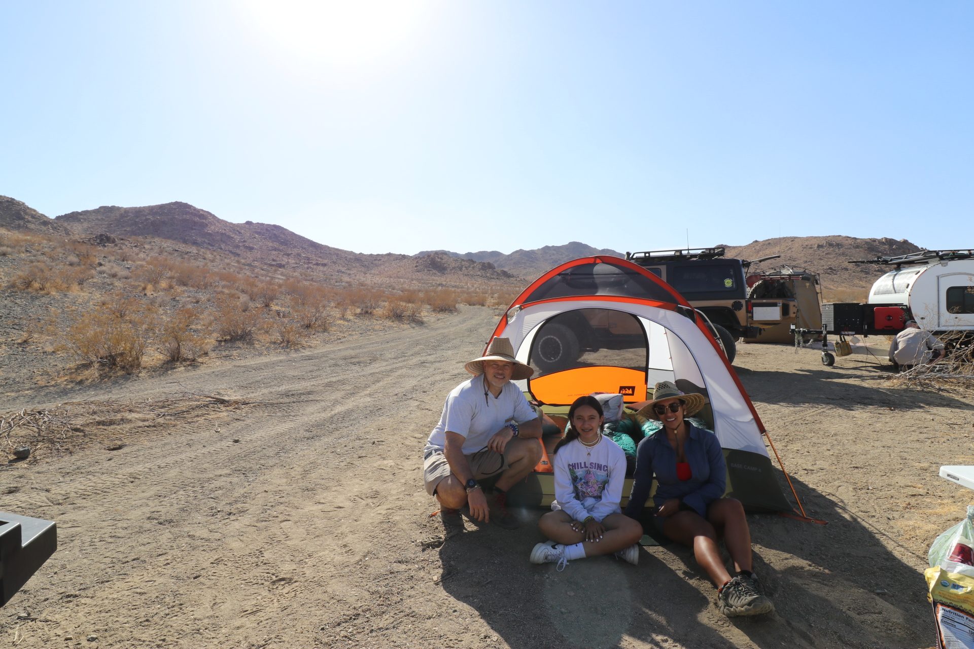 Family camping
