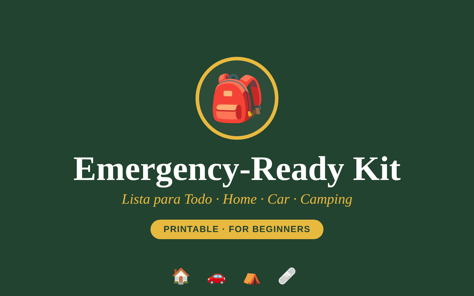 Emergency-Ready Kit