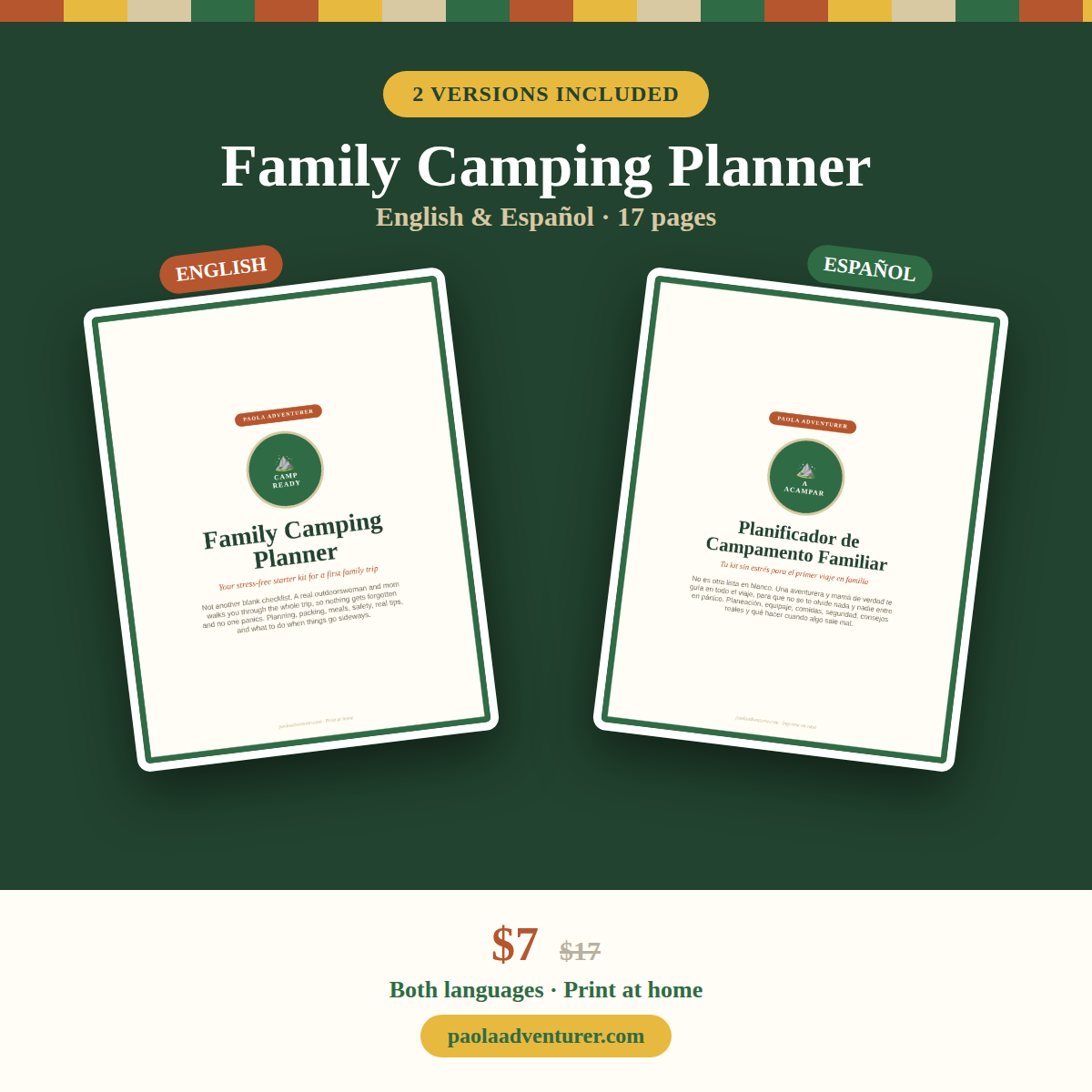 Family Camping Planner